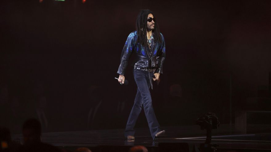 Lenny Kravitz, un Eros de 60 años, reparte amor en Madrid:"Nada que se necesite más ahora"