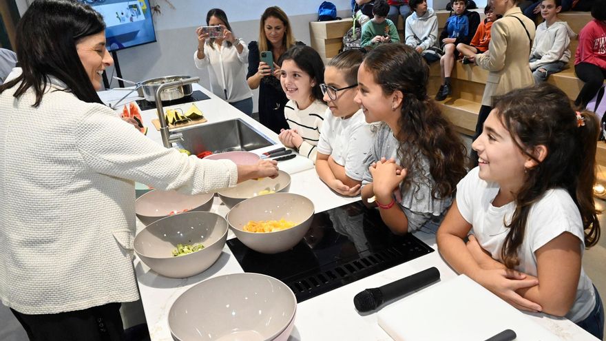 Más de 750 alumnos de Santander aprenderán alimentación saludable en la nueva 'Cocina de la Plaza' de la Esperanza