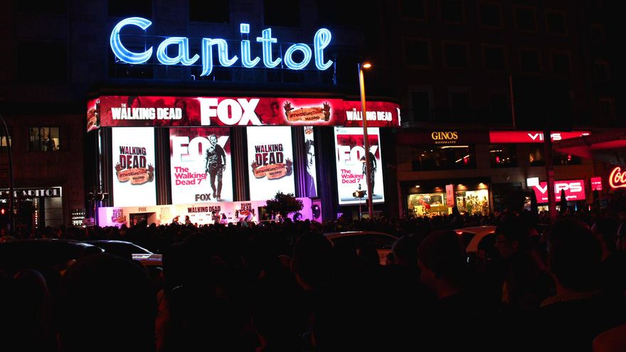 'The Walking Dead' Euro Tour - La multitud toma Gran Vía