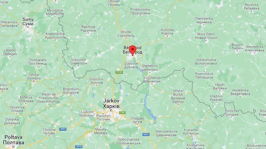 Situación de Belgorod, fronteriza con Ucrania