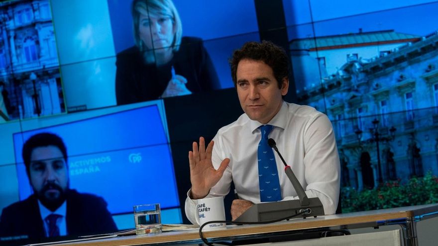 El  secretario general del PP, Teodoro García Egea.