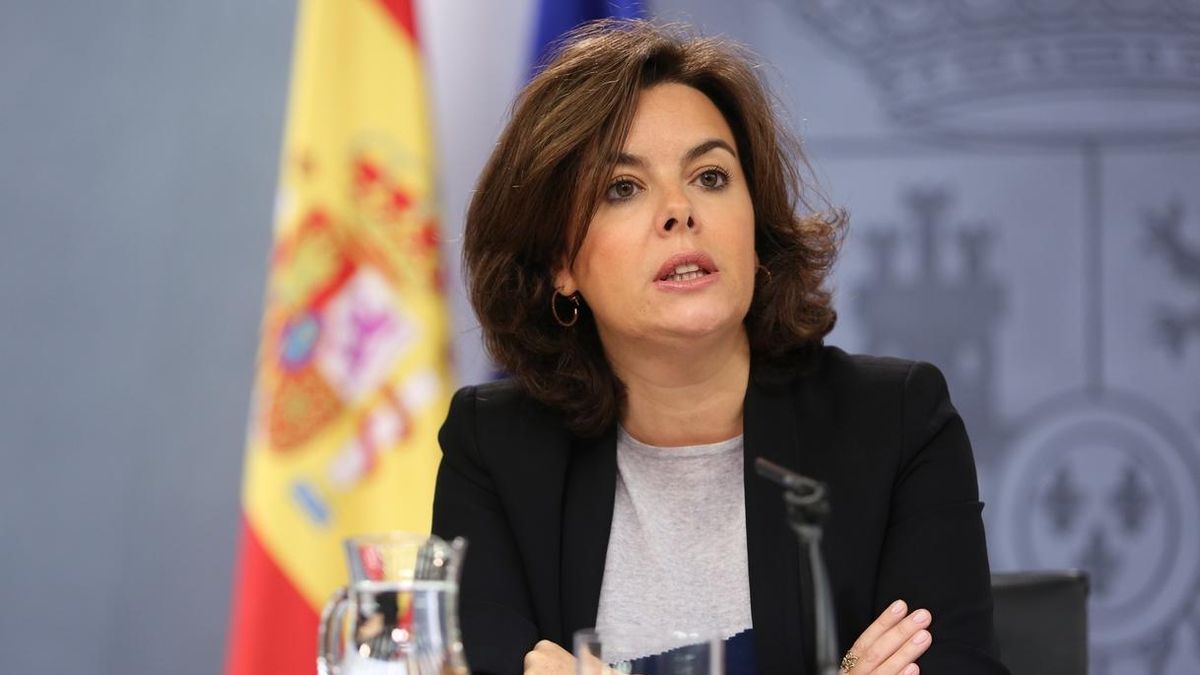Soraya Sáenz de Santamaría.