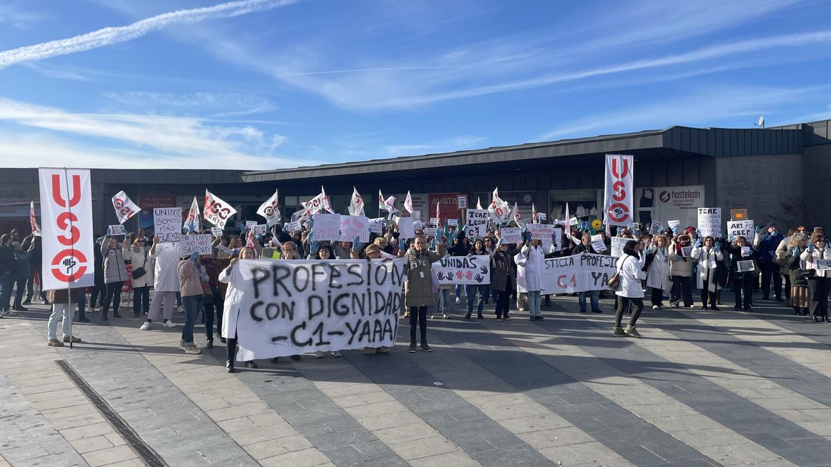 León registra el mayor seguimiento autonómico en la huelga de auxiliares de enfermería, pese a servicios mínimos “abusivos”