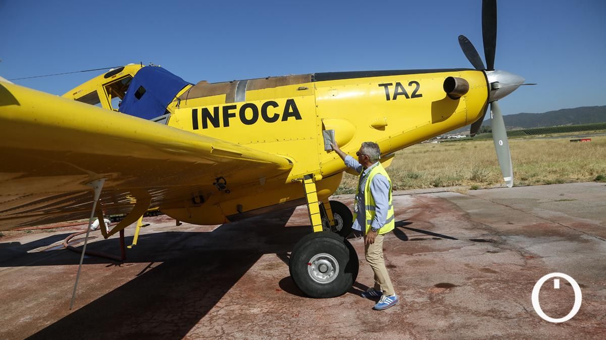 Pilotos del Plan INFOCA del aeropueRto de Córdoba