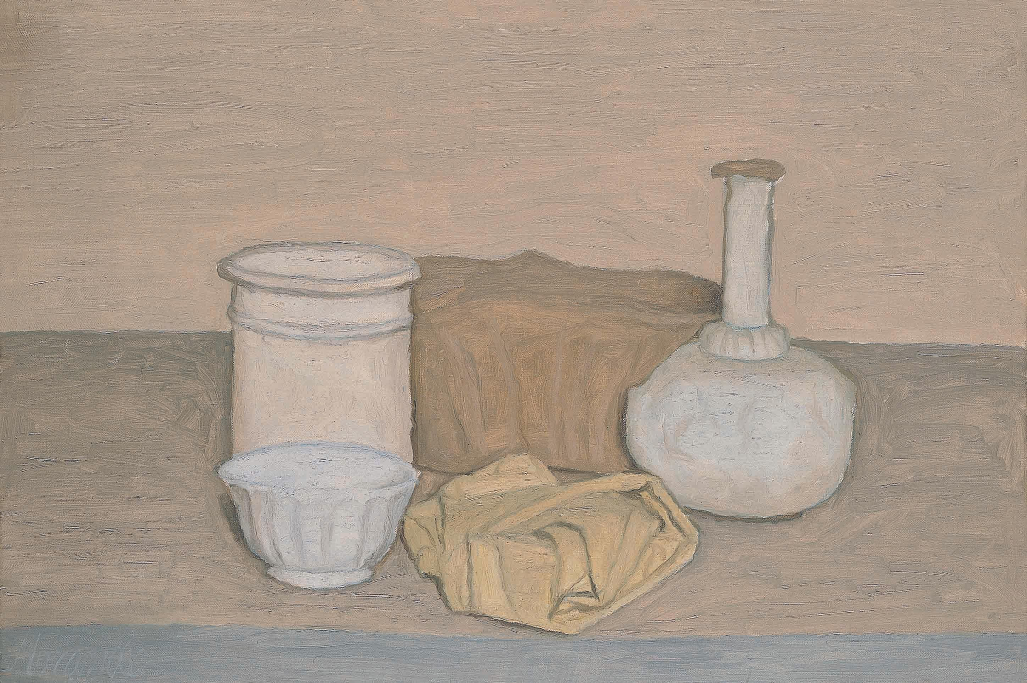 Giorgio Morandi Naturaleza muerta, 1952 Istituzione Bologna Musei | Museo Morandi [V. 823] © Giorgio Morandi, VEGAP, Madrid, 2021