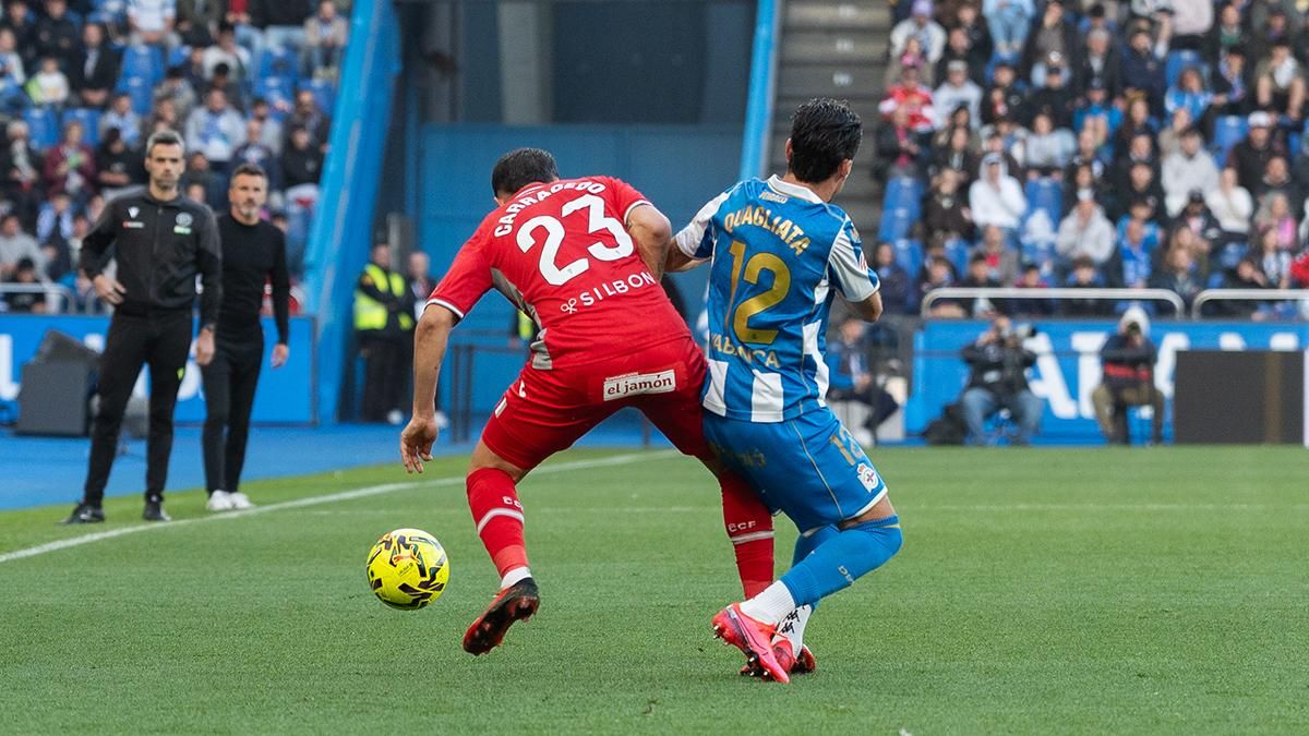 Las imágenes del RC Deportivo de La Coruña - Córdoba CF