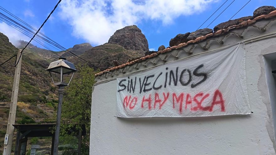 Los vecinos de Masca se rebelan contra los cierres de la carretera y temen que los planes de protección hundan sus negocios
