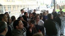 Concentración en hospitales en contra de las 'horas Cospedal'