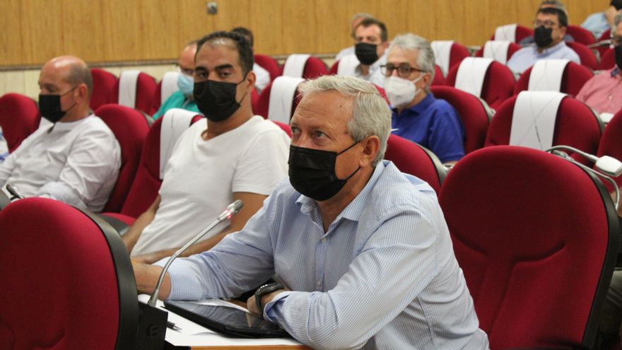 El presidente de Cooperativas Agroalimentarias durante la asamblea