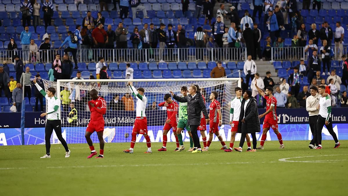 Las imágenes del Málaga CF - Córdoba CF