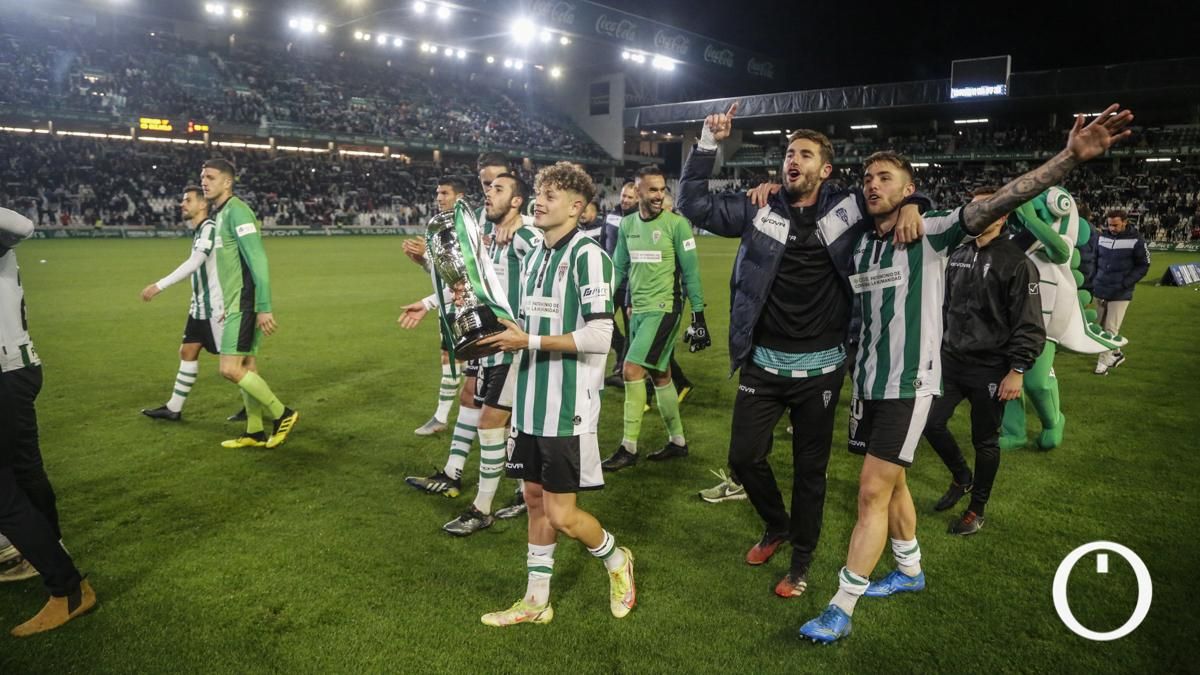 La celebración del Córdoba CF en la Copa RFEF, en imágenes