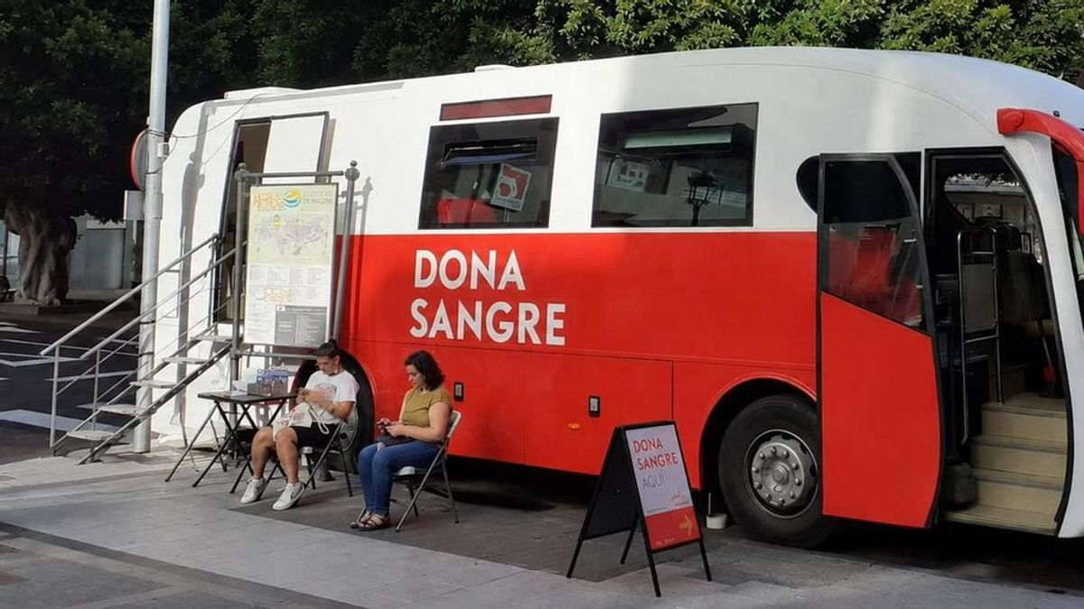 Una unidad móvil facilita esta semana la donación de sangre en Los Llanos de Aridane