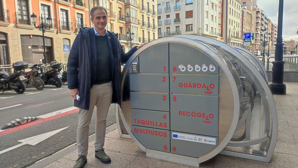 Taquillas inteligentes en Logroño para entregar pedidos a clientes y turistas fuera del horario comercial