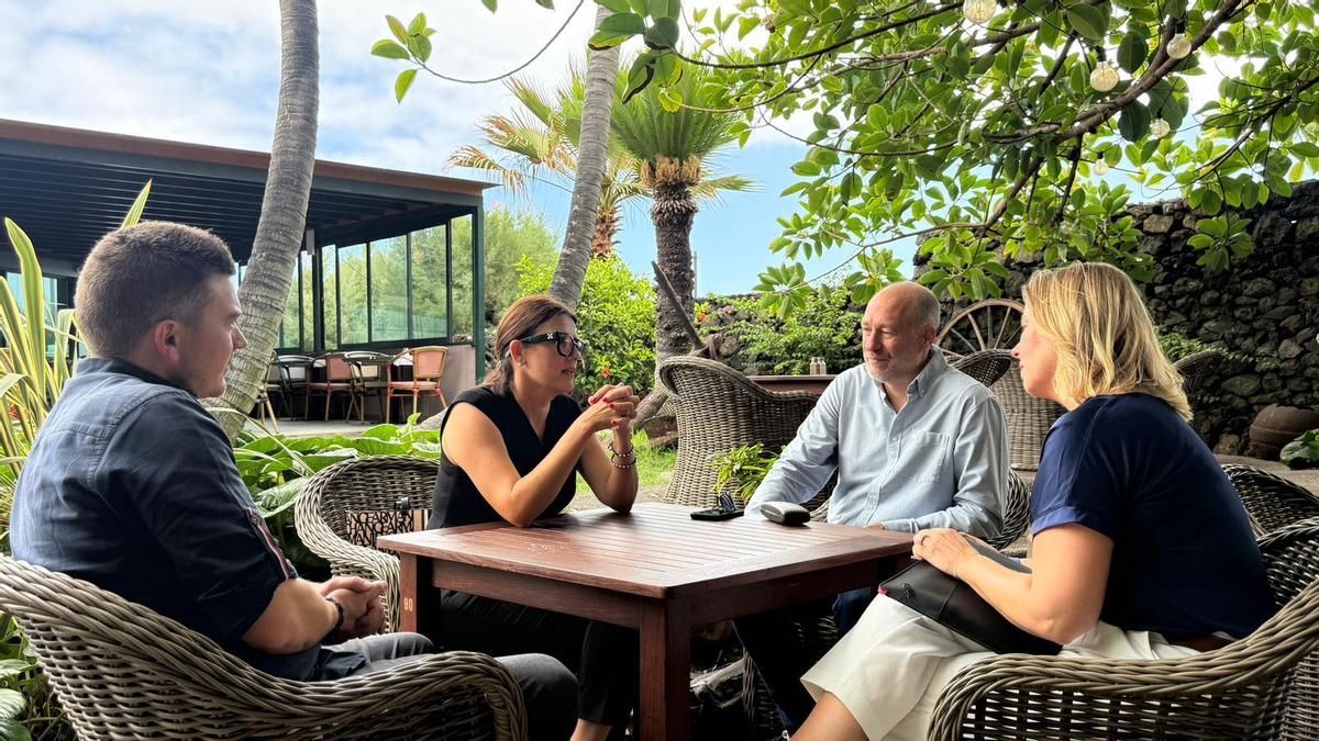 El Cabildo aborda con Schauinsland Reisen  las positividades de ampliar la oferta turística de La Palma y reforzar la conectividad con Alemania