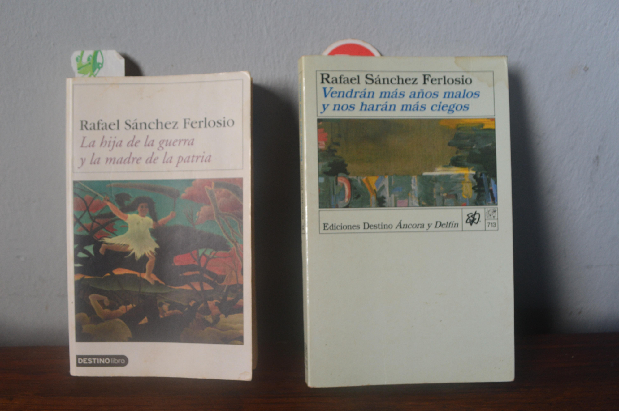 Libros de Rafael Sánchez Ferlosio.