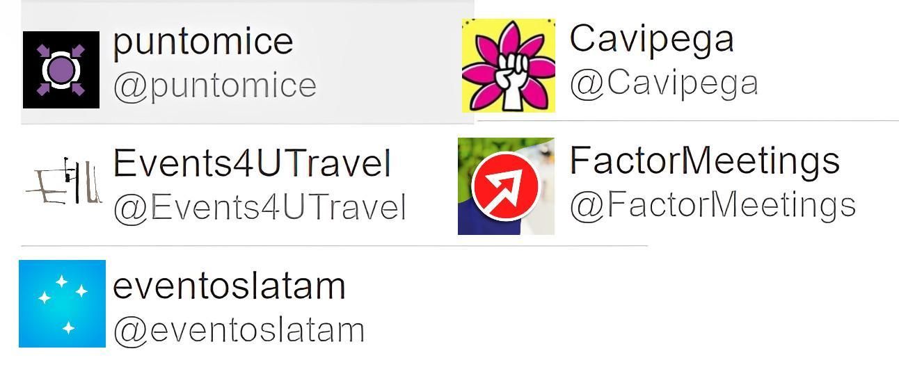 Autores más activos sobre la feria IMEX Frankfurt