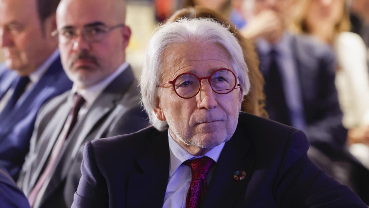 El presidente de la patronal Foment, Josep Sánchez Llibre, en un acto hace unas semanas