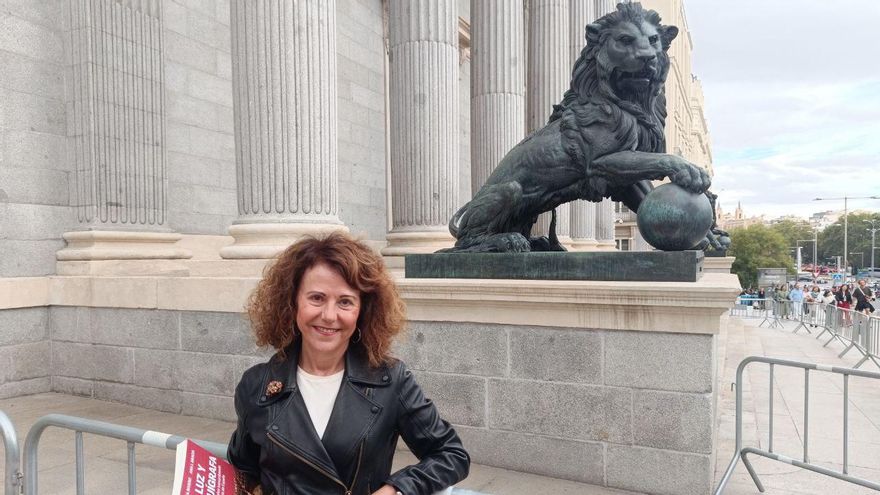 Ana Rivero before the Congress of Deputies