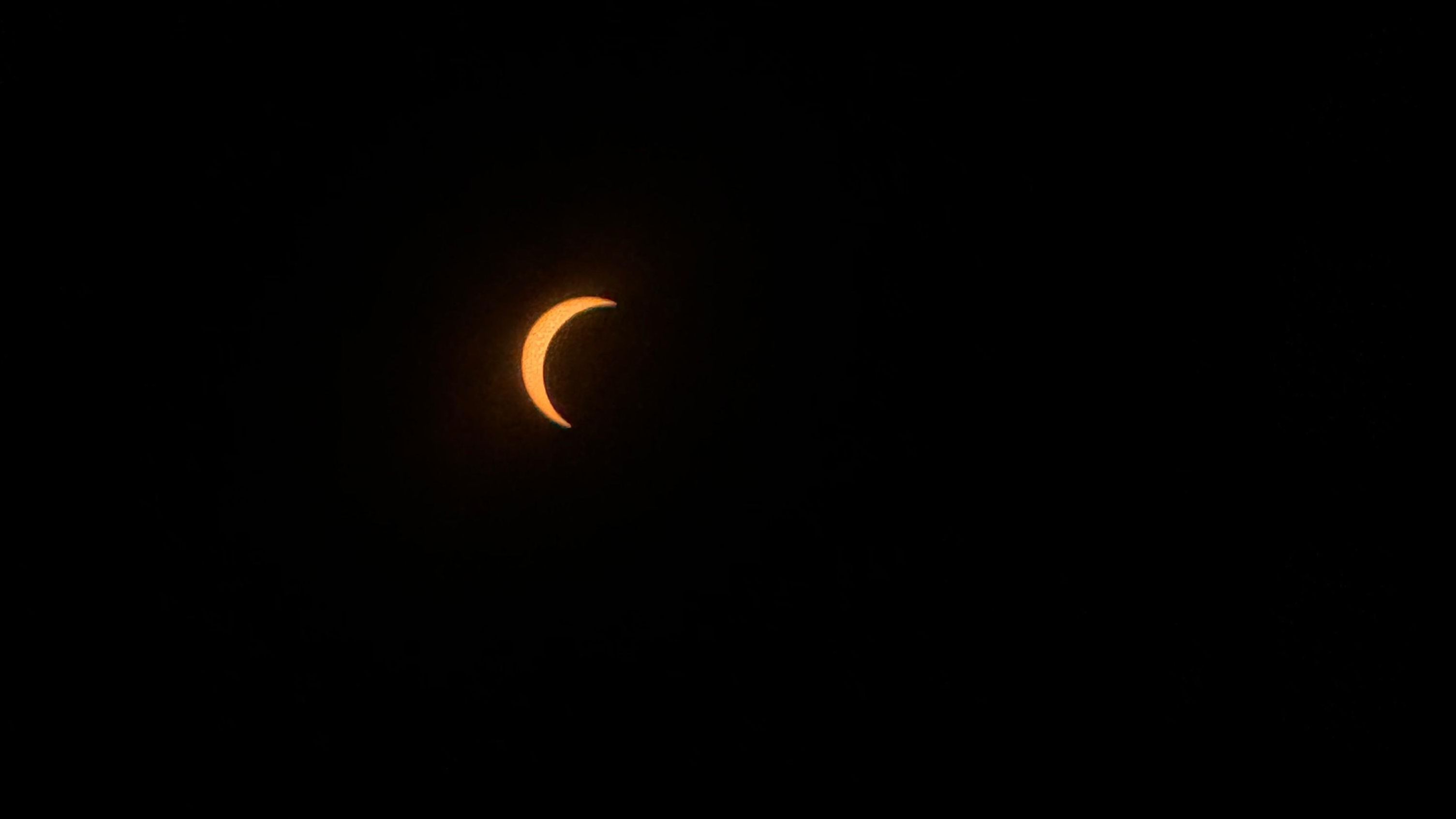 El eclipse total de Sol visto desde Jadraque (Guadalajara)