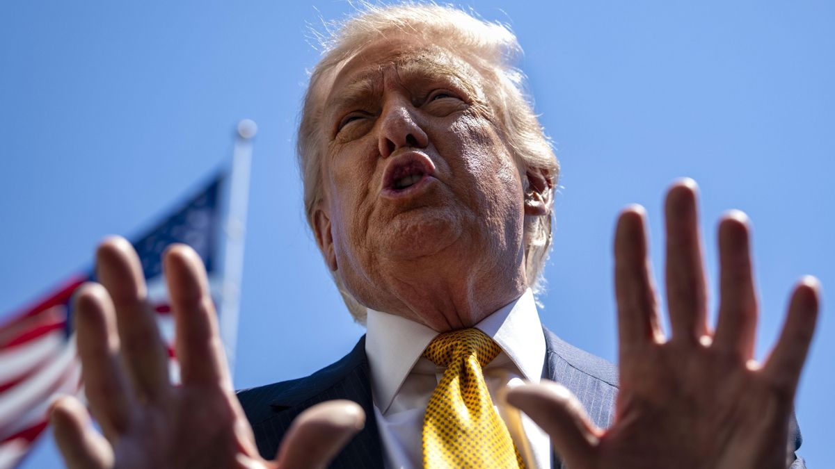 El presidente de los Estados Unidos, Donald Trump.