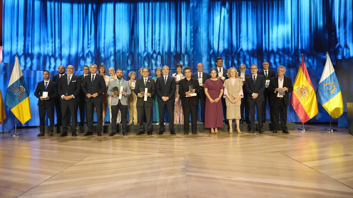 Estos han sido los Premios Canarias y Medallas de Oro este 30 de mayo