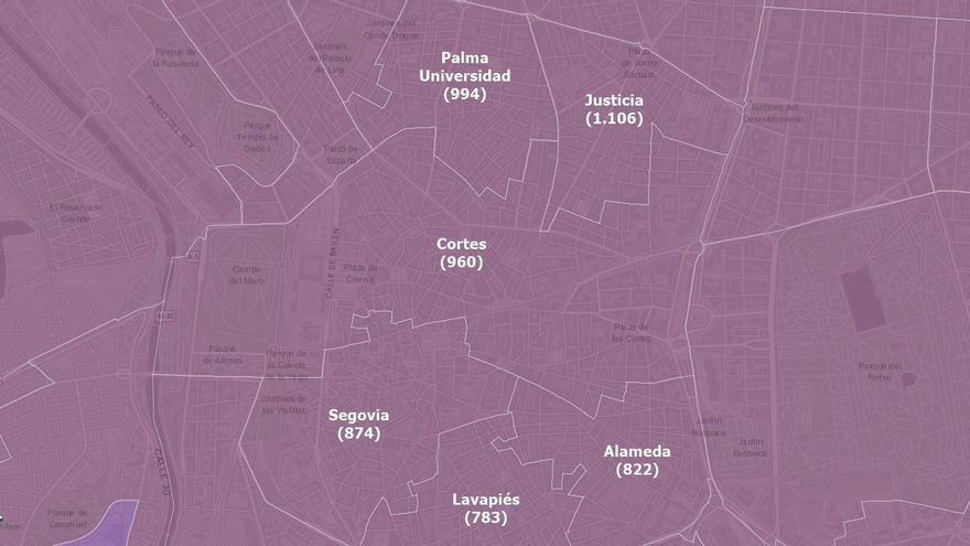 Malasaña y Chueca, en niveles de confinamiento por Covid-19