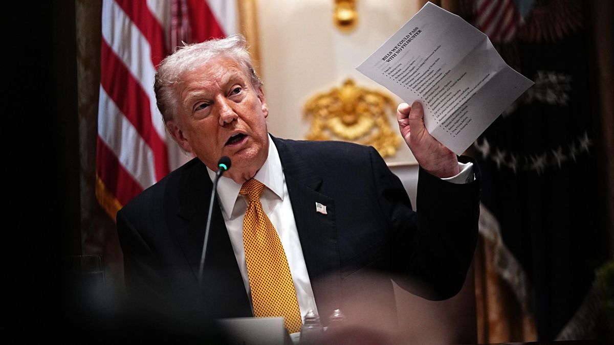 Fotografía del presidente de EEUU, Donald J Trump. 