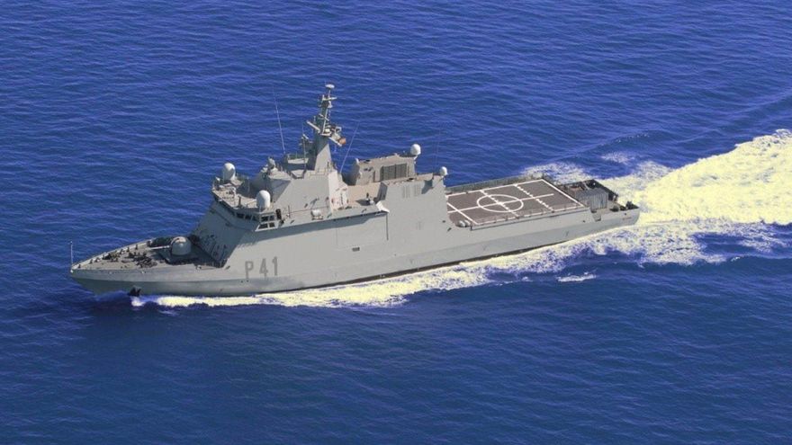 La Armada detecta en operaciones de vigilancia buques rusos en Canarias y el Estrecho