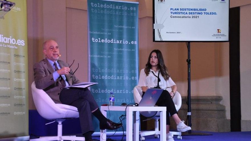 Francisco Rueda, vicealcalde de Toledo presentó el Plan de Sostenibilidad Turística de la ciudad
