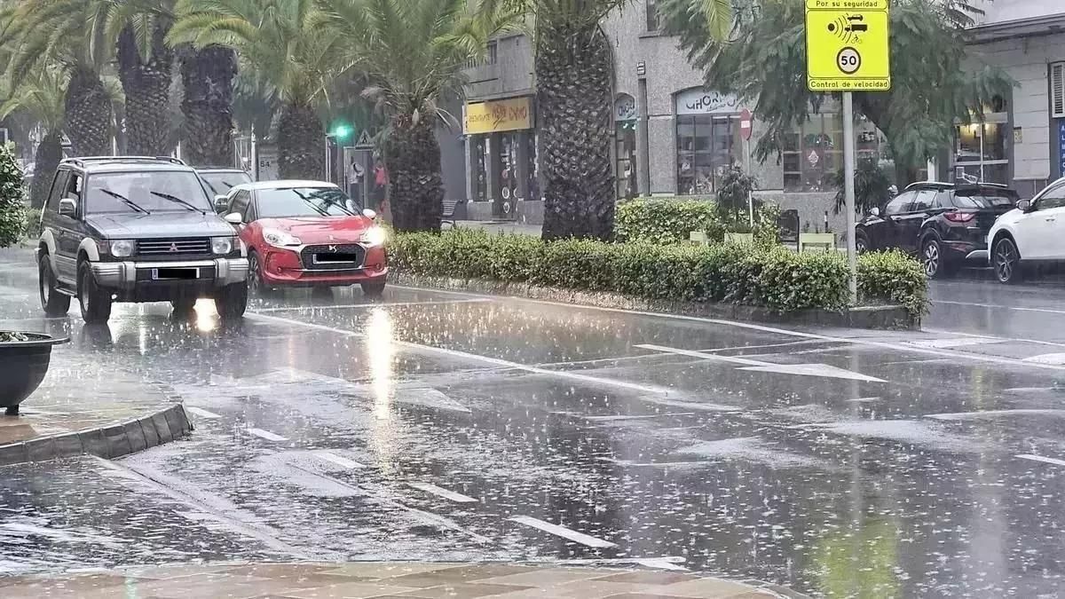 Lluvias este martes en el oeste de La Palma