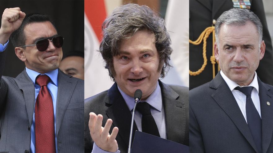 Noboa, Milei y Orsi lideran la aprobación ciudadana en Sudamérica, según CB Consultora