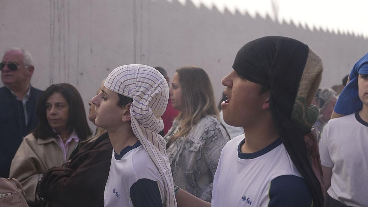 Procesión infantil del Colegio FEC Sagrada Familia