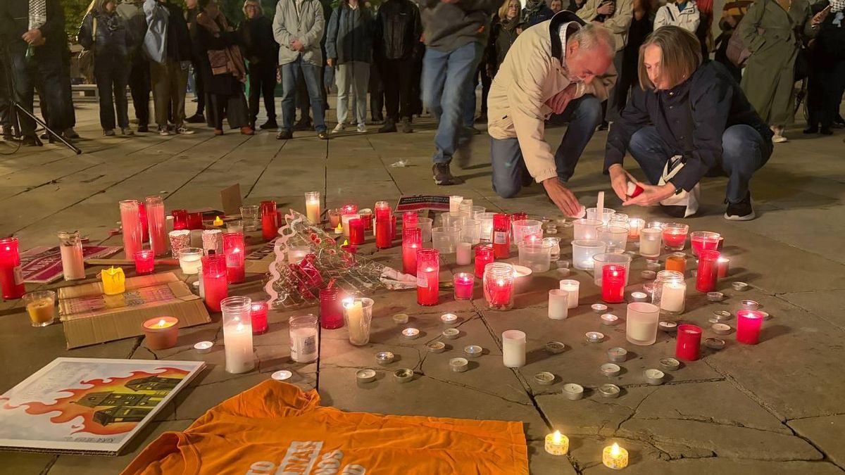 Velas para Maricarmen en Logroño