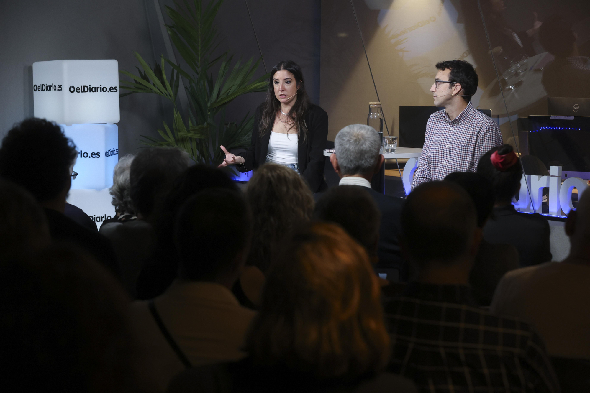 En la redacción con Gabriela Sánchez, en imágenes