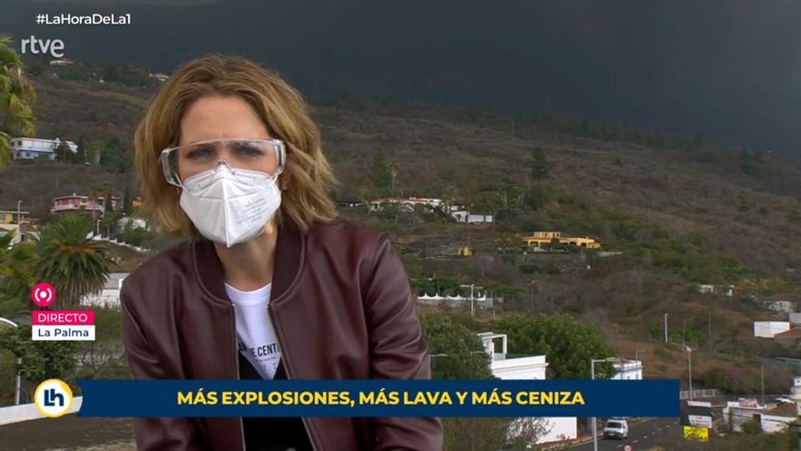 Silvia Intxaurrondo despide su cobertura del volcán de La Palma en TVE: "Es un orgullo ser su televisión"