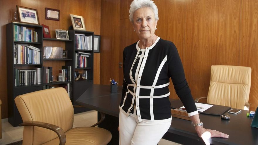 Pilar Muro, viuda de Publio Cordón.