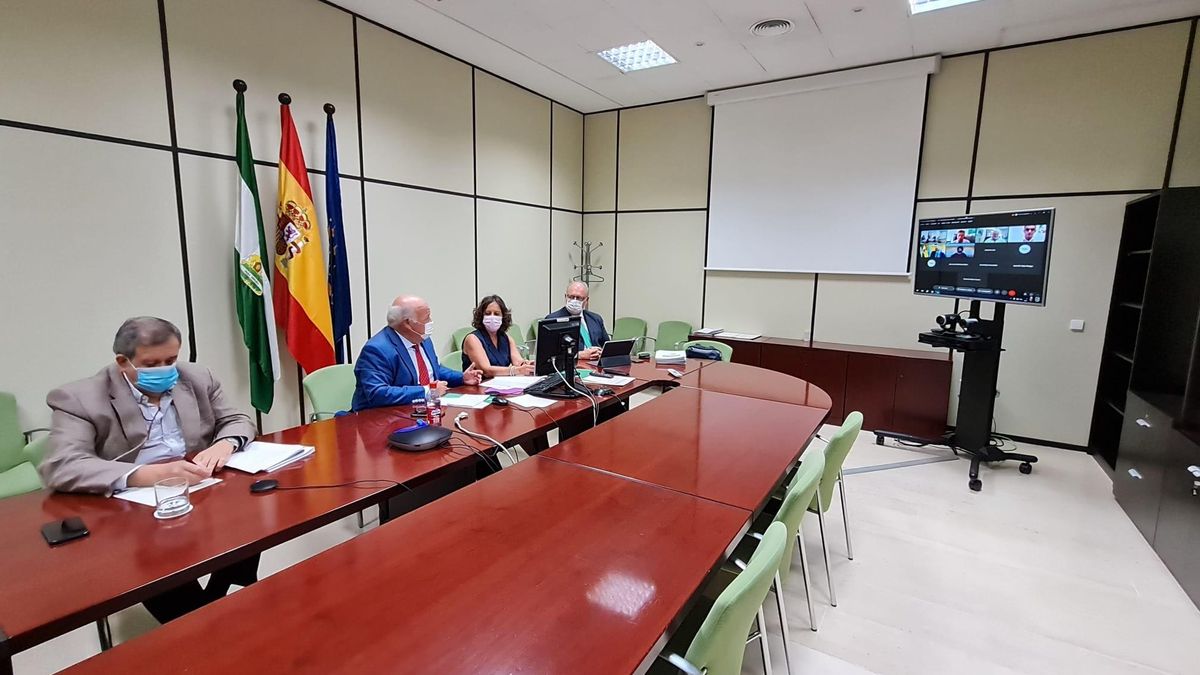 Reunión celebrada este miércoles entre la Junta y la FAMP