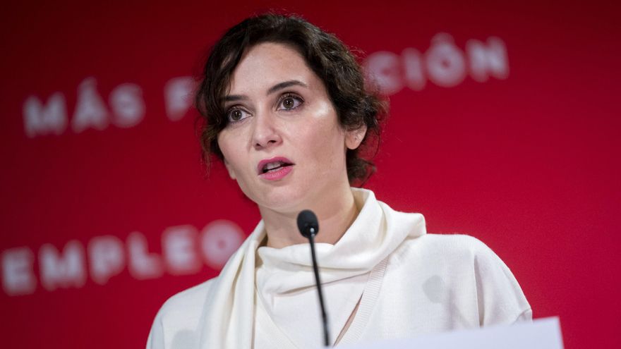 La presidenta de la Comunidad de Madrid, Isabel Díaz Ayuso.