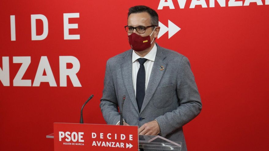 Diego Conesa, portavoz del PSOE en la Región de Murcia