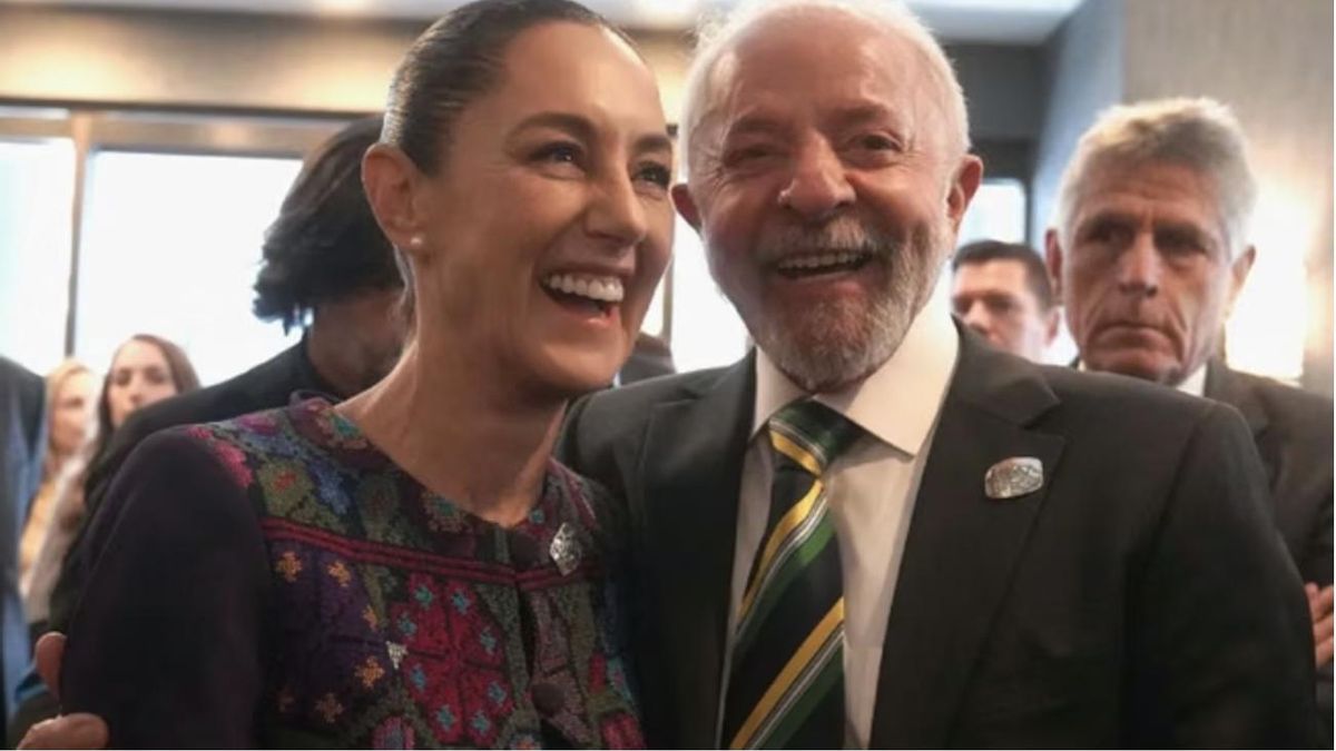 Sheinbaum y Lula.