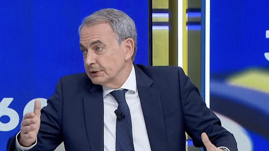 José Luis Rodríguez Zapatero en una entrevista en TVE