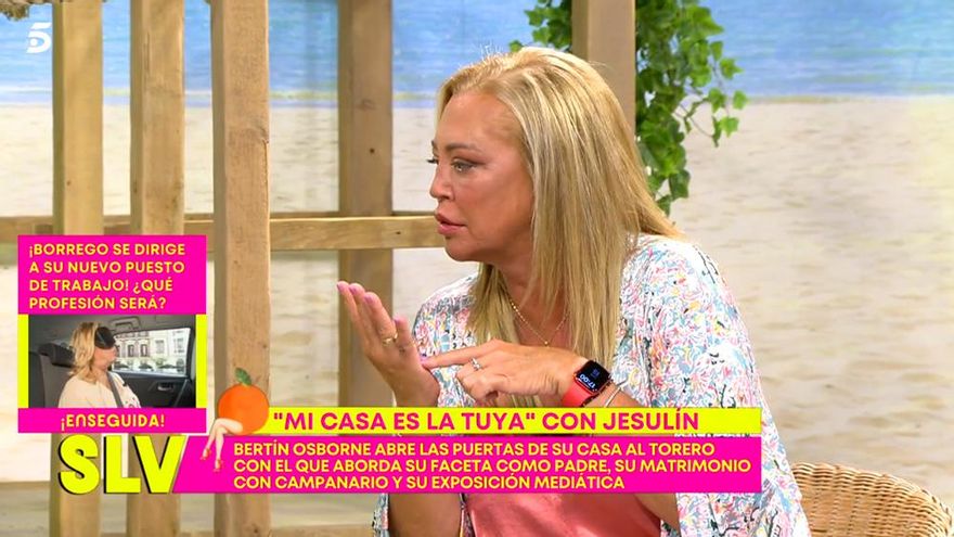 Belén Esteban, tras conocer la condición de Jesulín a Telecinco para hablar con Bertín: "¿Y eso lo acepta esta cadena?"