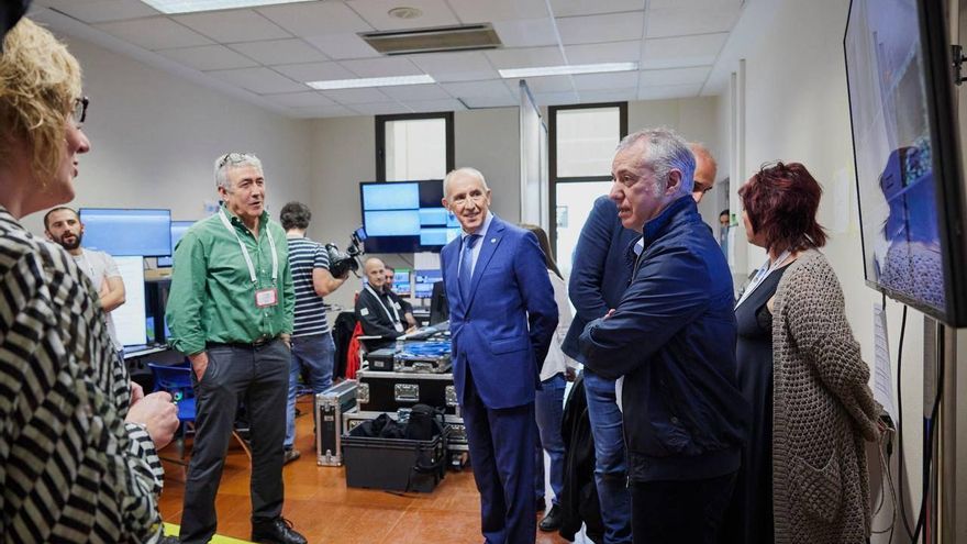 Urkullu en el centro de datos de las elecciones vascas