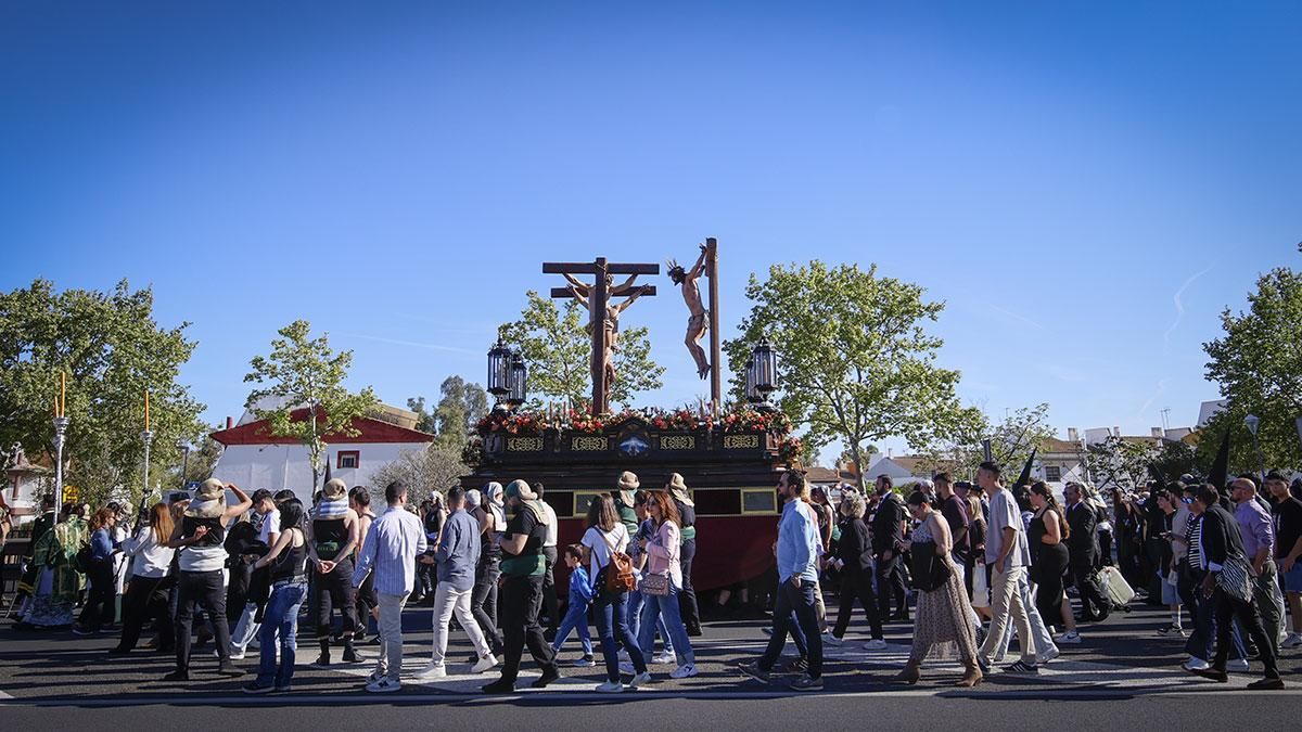 La procesión de la Hermandad de la Conversión, en imágenes