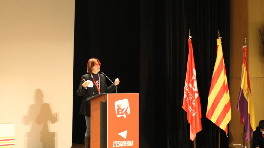 Rosa Pérez Garijo en la XIII Assemblea de EUPV.