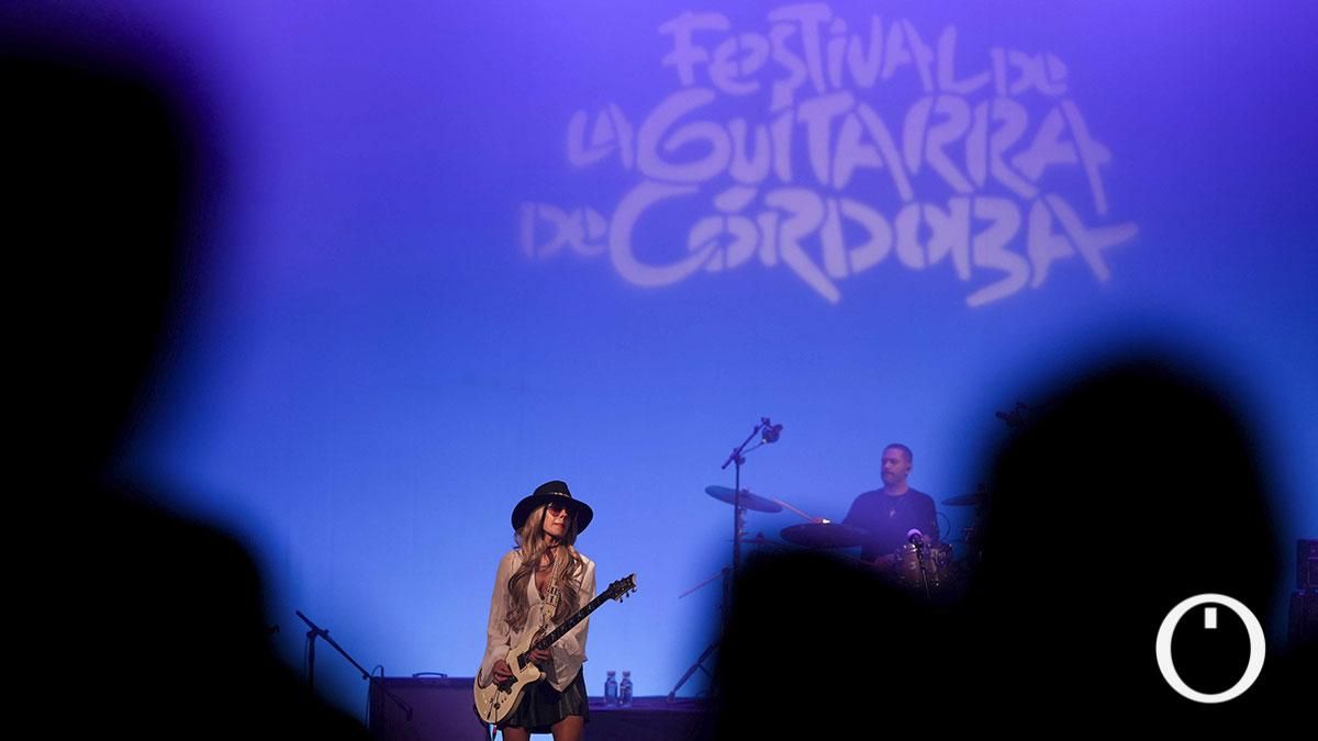 El concierto de Orianthi en el Festival de la Guitarra, en imágenes