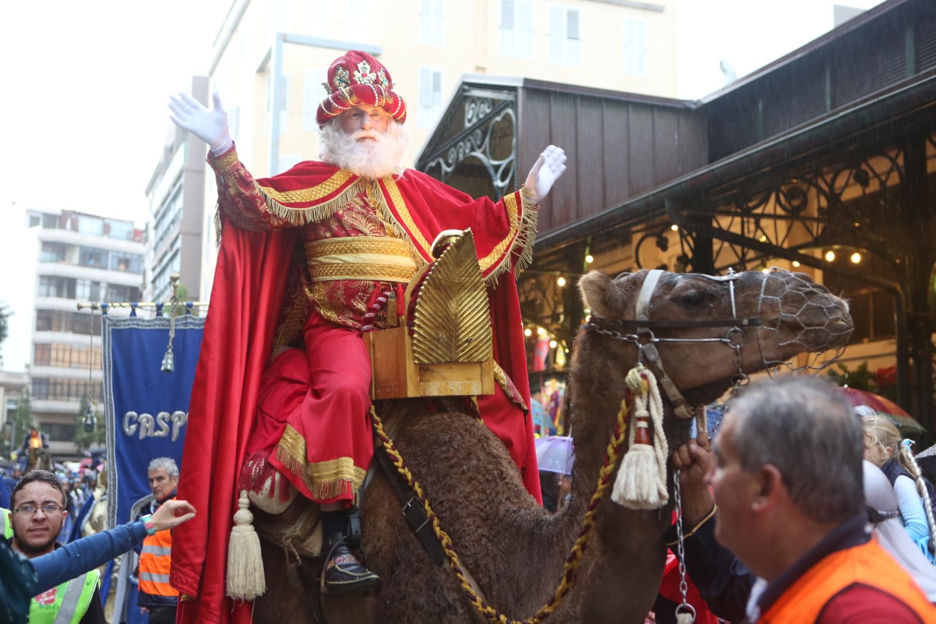Cabalgata de Reyes en la capital grancanaria. (Alejandro Ramos).