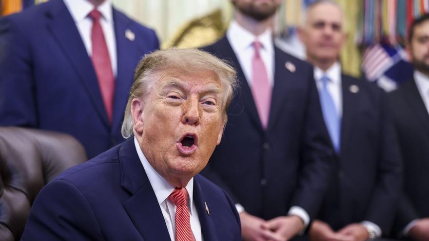 ¿A qué viene la extraña obsesión de Trump con los cuerpos de los hombres?
