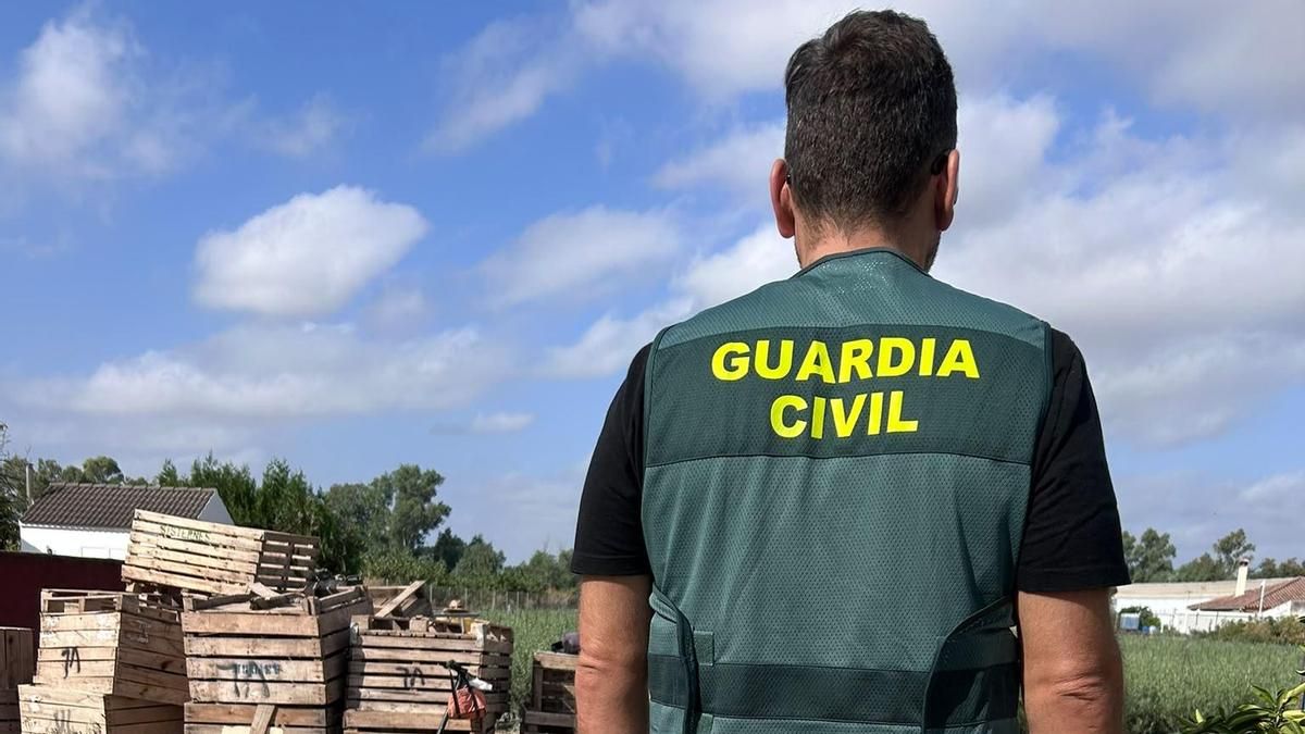 Un miembro del equipo ROCA de la Guardia Civil