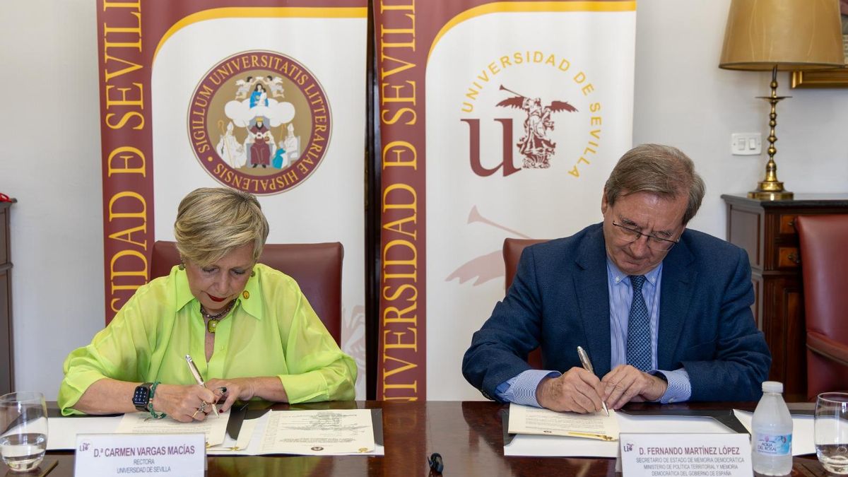 La Universidad de Sevilla pone en marcha su primera Cátedra de Memoria Democrática, la quinta de Andalucía